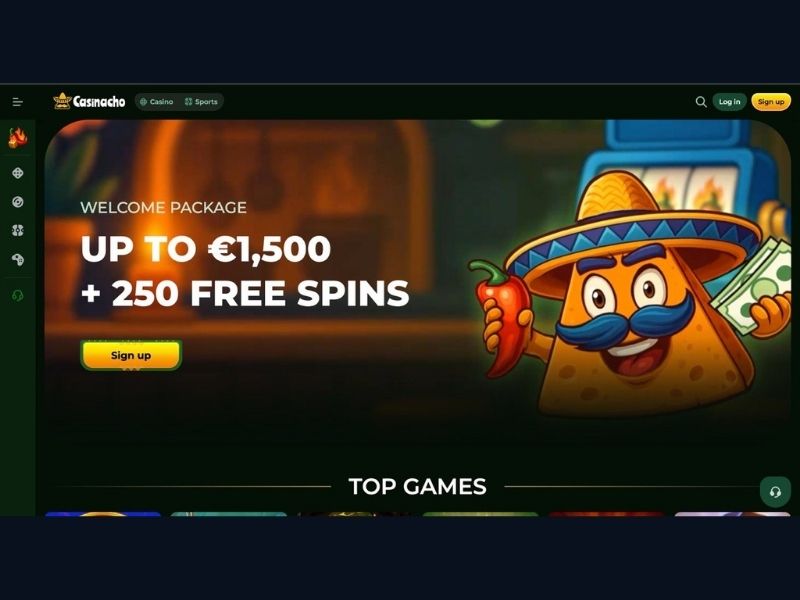 Casinacho Casino (Nacho Casino) for Canada: payment methods, cryptocurrencies and how the withdrawal process works